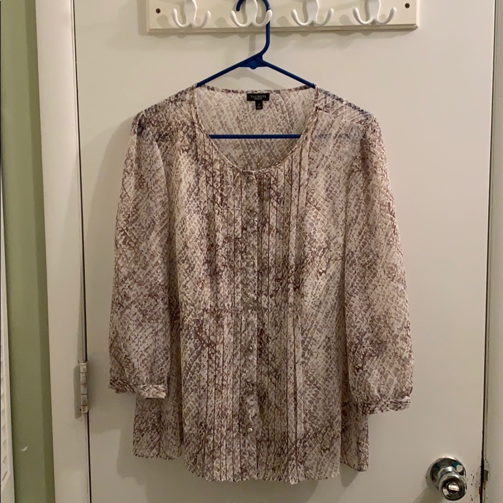 ❤️Price Drop!❤️Talbots Blouse with Cami
